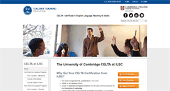 Desktop Screenshot of celta.ilsc.com
